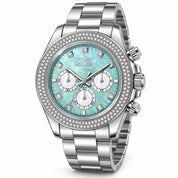Invicta Elite Diamond Men's Watch w/ Mother of Pearl Dial - 44mm, Steel with Interchangeable Strap (51119)