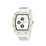 Activa X Invicta Digital Essentials Men's Watch - 42.8mm, White (ACW2605-006)