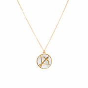 Invicta Angel Women's Zodiac Necklace - Mother of Pearl, Sagittarius (MM-00958)