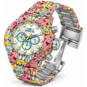 Invicta Pro Diver Aqua Plated Men's Watch w/ Mother of Pearl Dial - 52mm, Aqua Plating, Steel (51636)