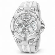 Invicta Racing Saphirex Unisex Watch - 38mm, White (51675)