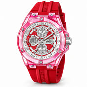 Invicta Invicta Racing Saphirex Unisex Watch - 38mm, Red (51676)