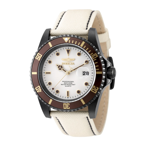 Invicta Unisex Watch 9444 Quartz White Dial Brown Leather Band 35mm Invicta | Accessories | New Invicta Iforce Mens Quartz 48mm  main image 4