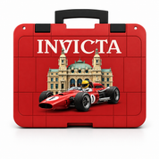 Invicta 8-Slot Dive Impact Watch Case, Red (DC8-VNTRCR)