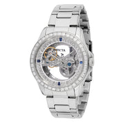 Invicta Objet D Art Idyll Automatic Men's Watch w/ Skeleton Dial - 43mm. Silver (69113)