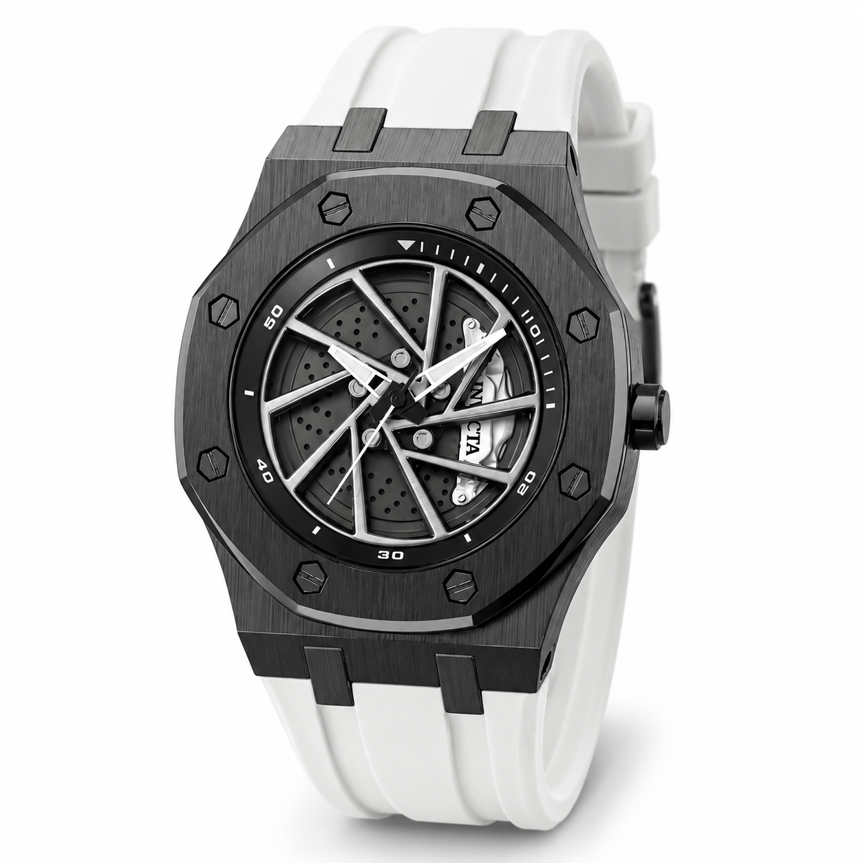 Invicta Speedway Rim Men's Watch - 42mm, White (69492)