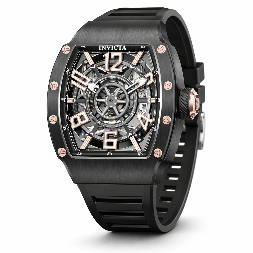 Invicta S1 Rally Camber Automatic Men's Watch - 43mm. Black (69513)