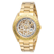 Invicta Objet D Art Excelsior Automatic Men's Watch w/ Skeleton Dial - 43mm, Gold (69597)