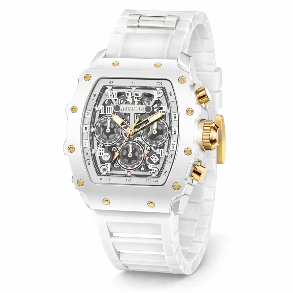 Invicta Racing White Hot - Nitro Gen Men's Watch  43mm. White (69700)