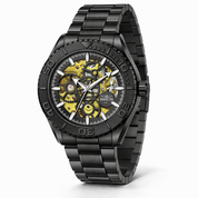 Invicta Objet D Art Glyph Automatic Men's Watch w/ Skeleton Dial - 43mm. Black (69761)