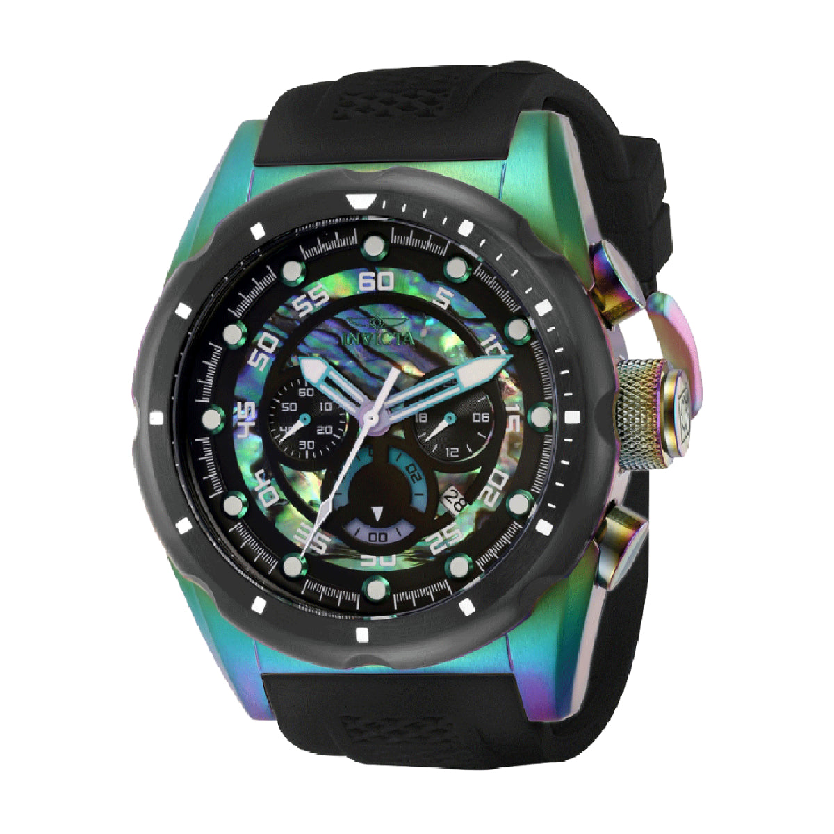 Invicta Speedway Nacrite Men's Watch - 50mm, Black (69835)