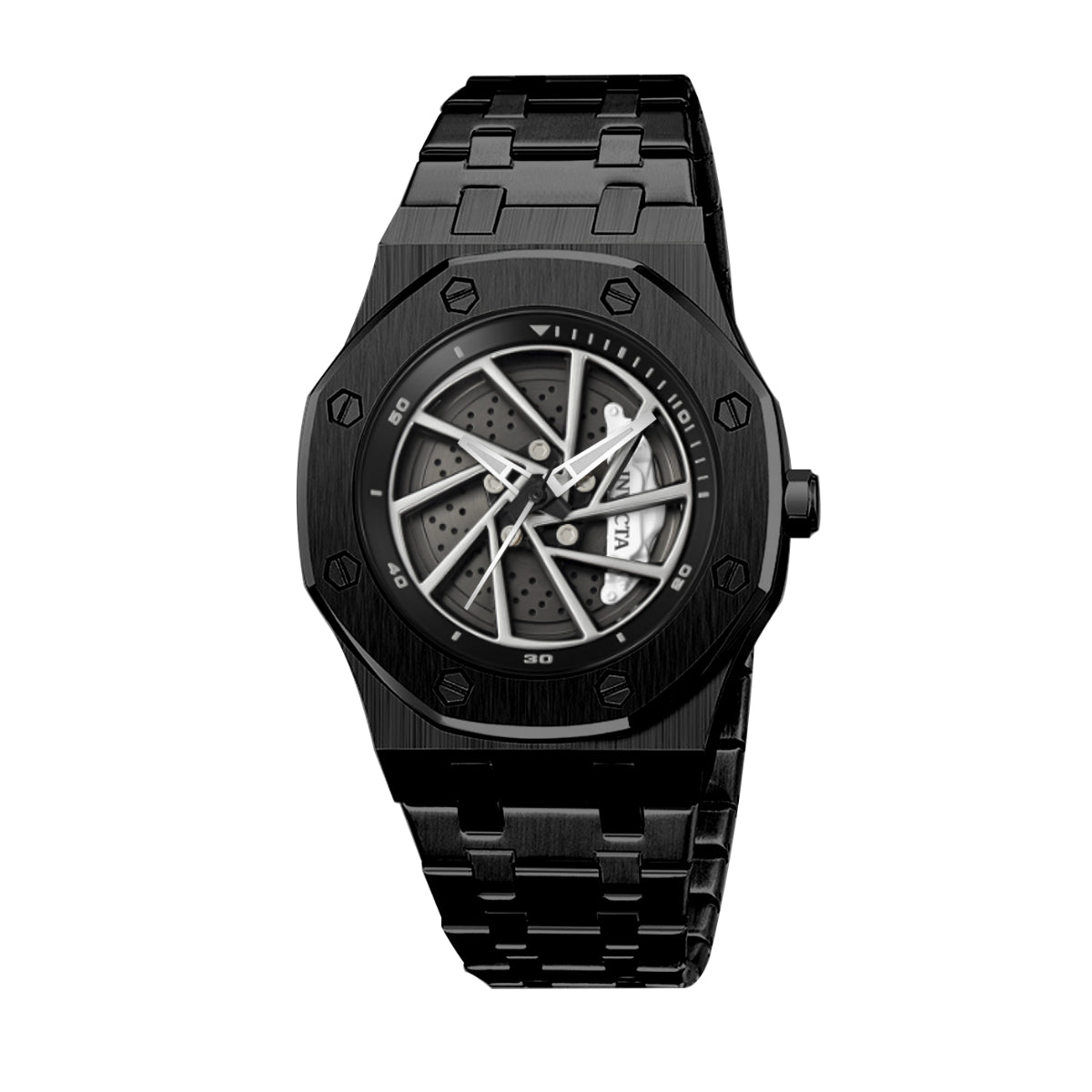 Invicta Speedway Rim Men's Watch - 42mm, Black (70037)