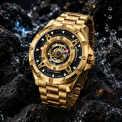 Invicta Racing Interpoint Automatic Men's Watch - 43.5mm, Gold (70078)