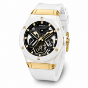 Invicta Celestial Orbitha Automatic Men's Watch - 45mm, White with Interchangeable Strap (70107)