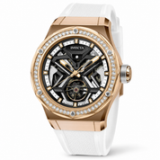 Invicta Objet D Art 1.44 Carat Diamond Automatic Men's Watch - 45mm, White with Interchangeable Strap (70138)