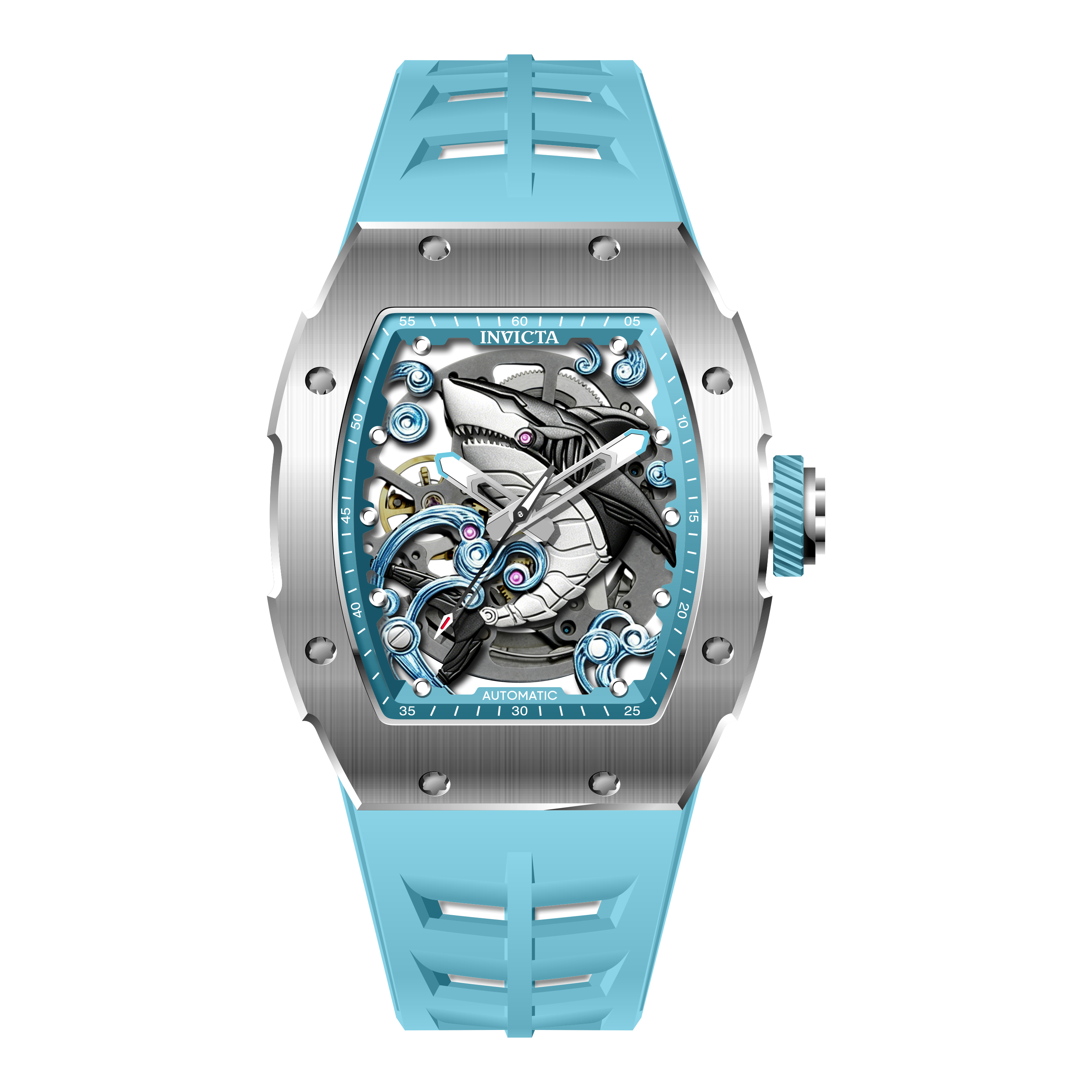 Invicta S1 Great White Limited Edition Automatic Men's Watch - 48mm, Blue (70569)