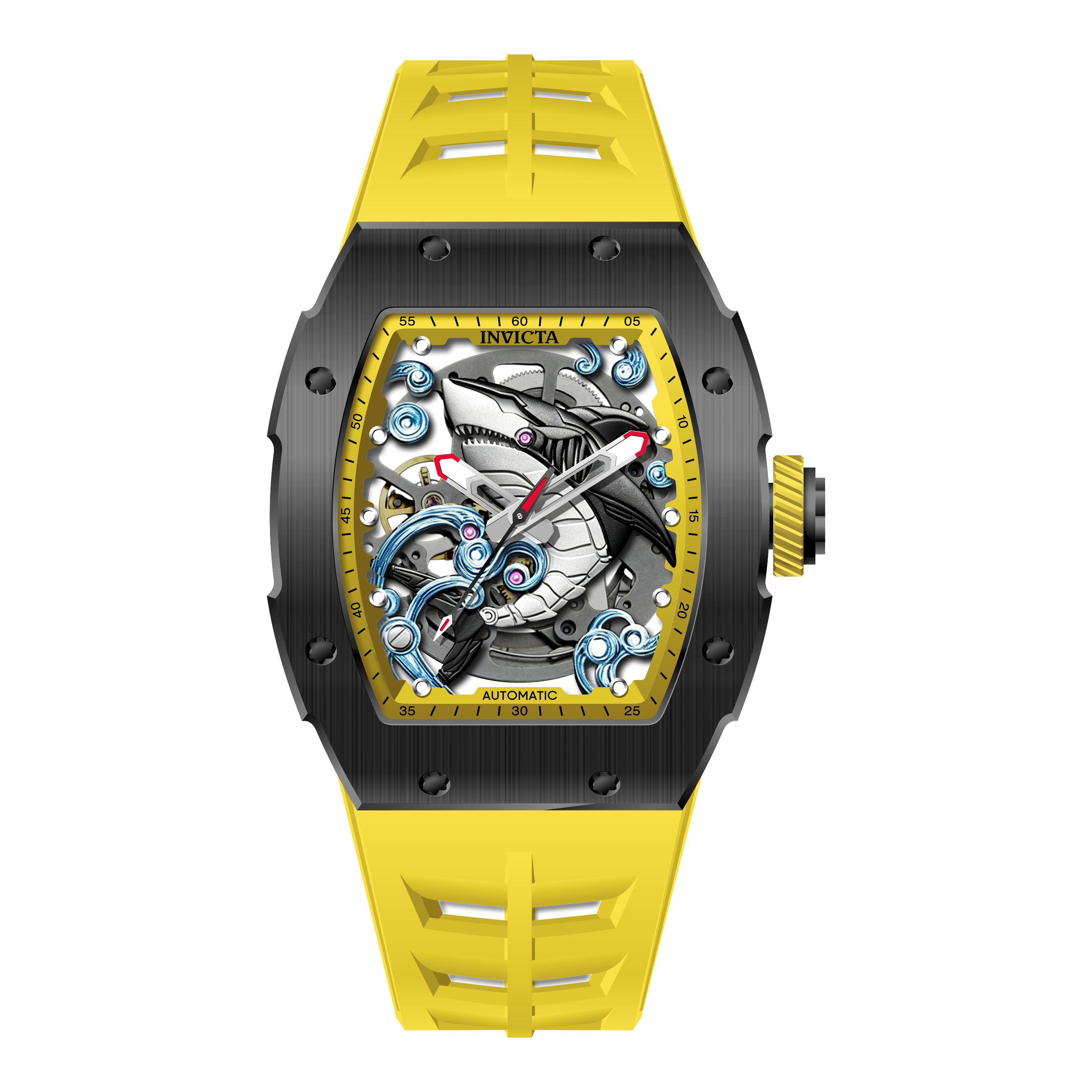 Invicta S1 Great White Limited Edition Automatic Men's Watch - 48mm, Yellow (70570)