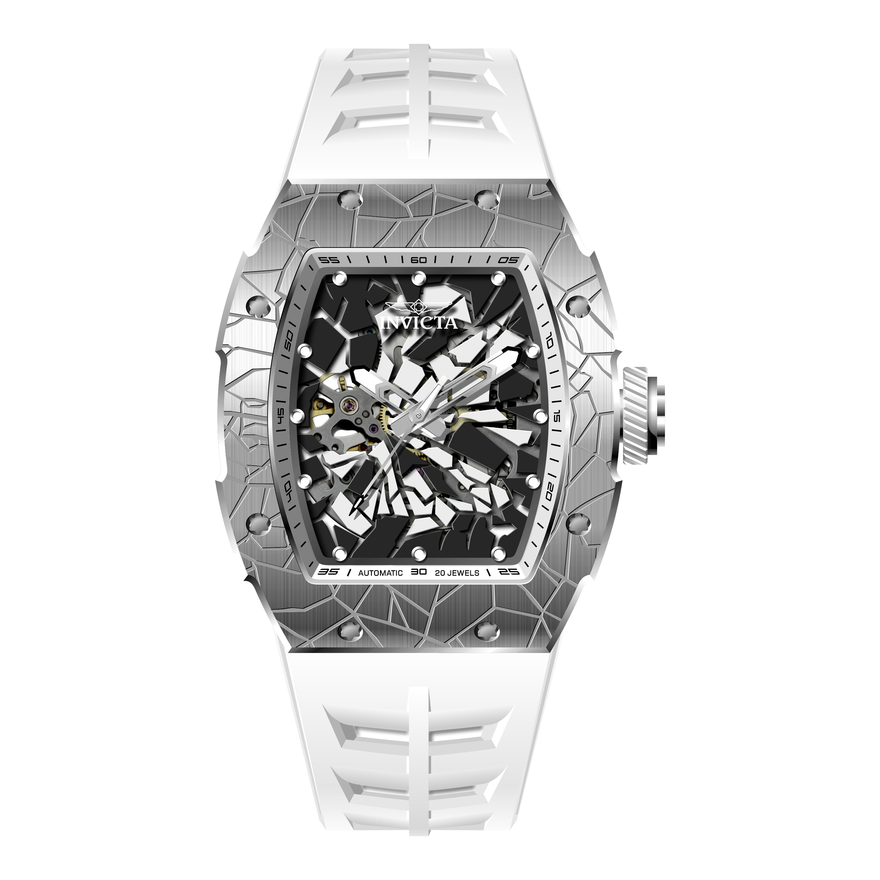 Invicta S1 Jail Break Limited Edition Automatic Men's Watch - 48mm, White (70571)