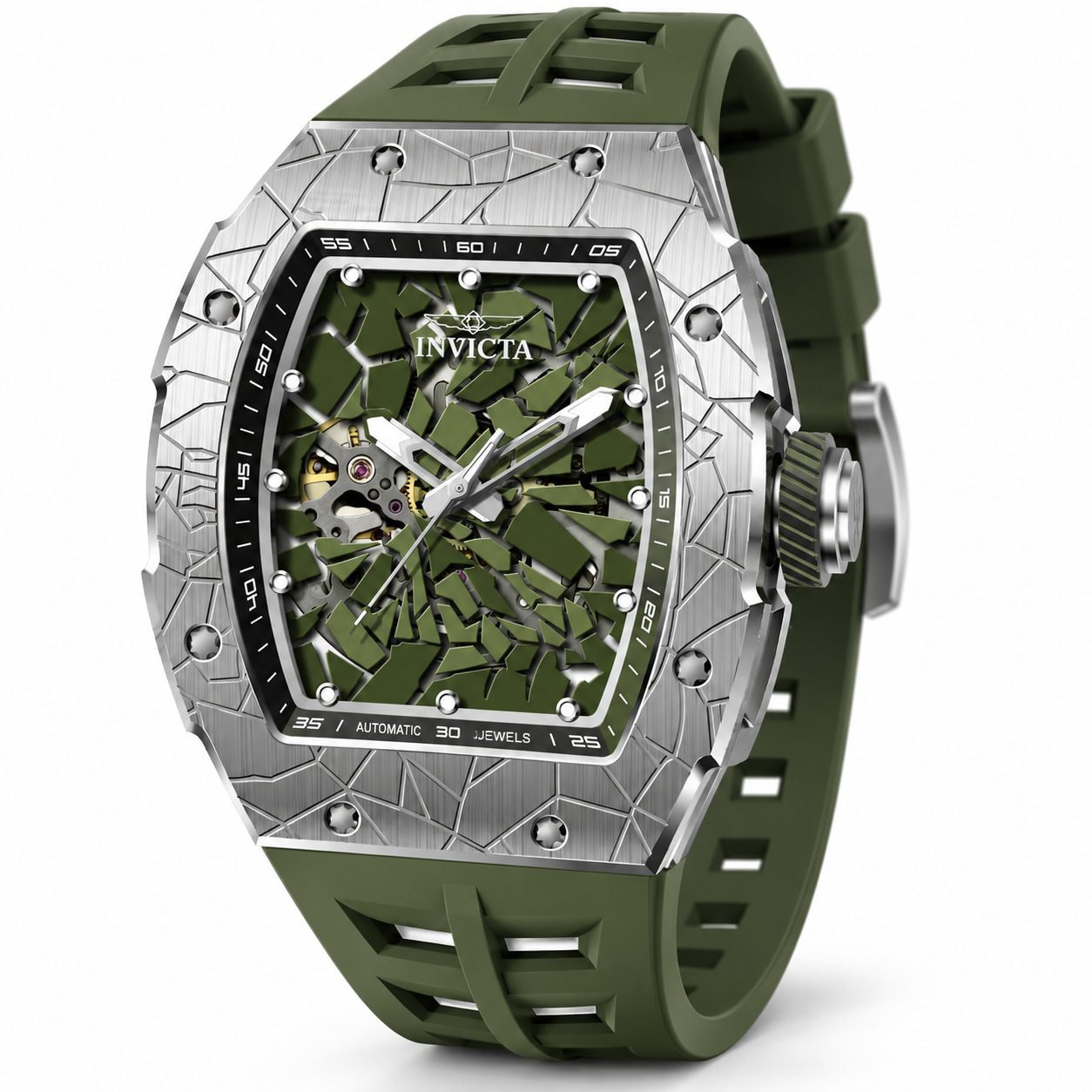 Invicta S1 Jail Break Limited Edition Automatic Men's Watch - 48mm, Green (70573)