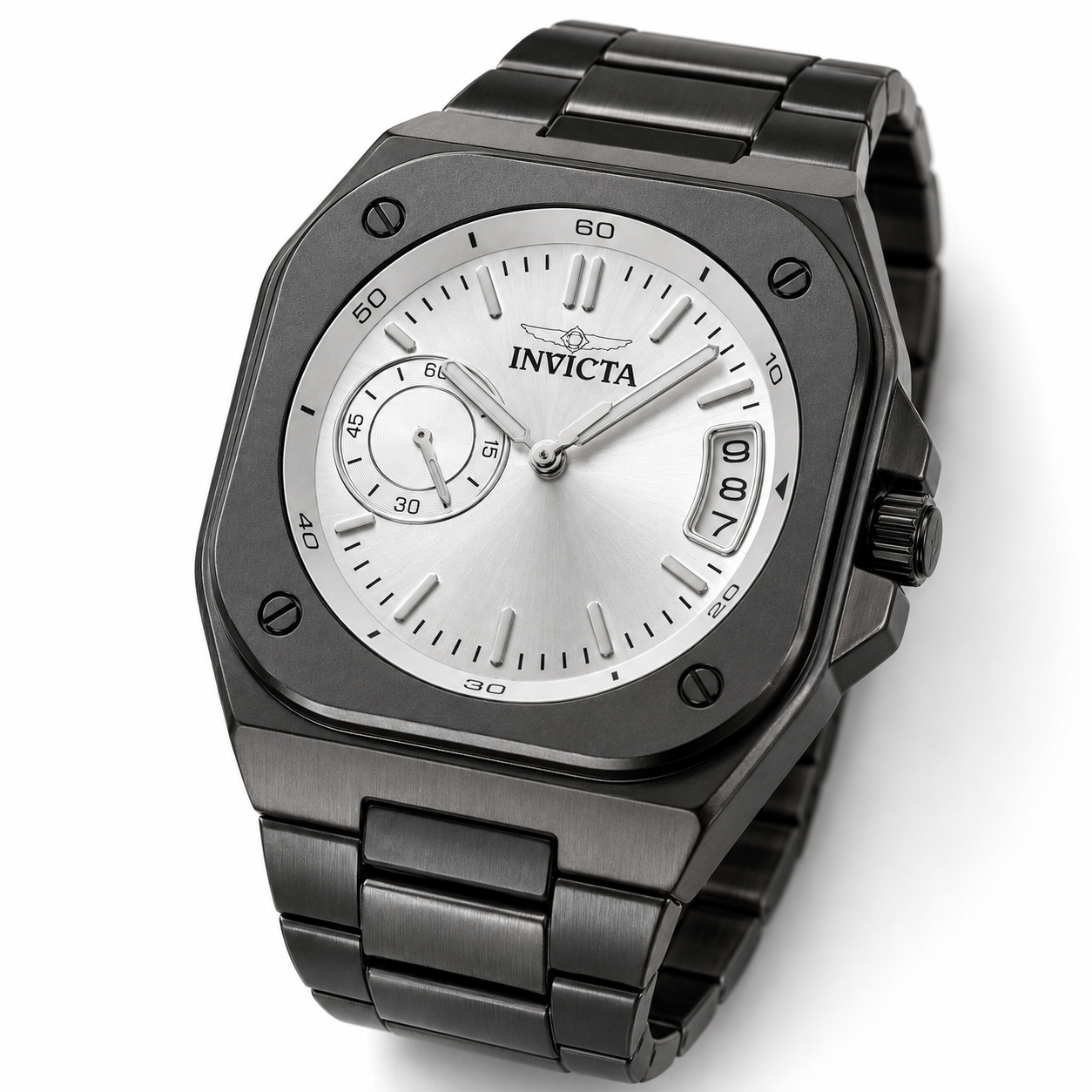 Invicta Cuadro Men's Watch - 42.3mm, Black (70660)