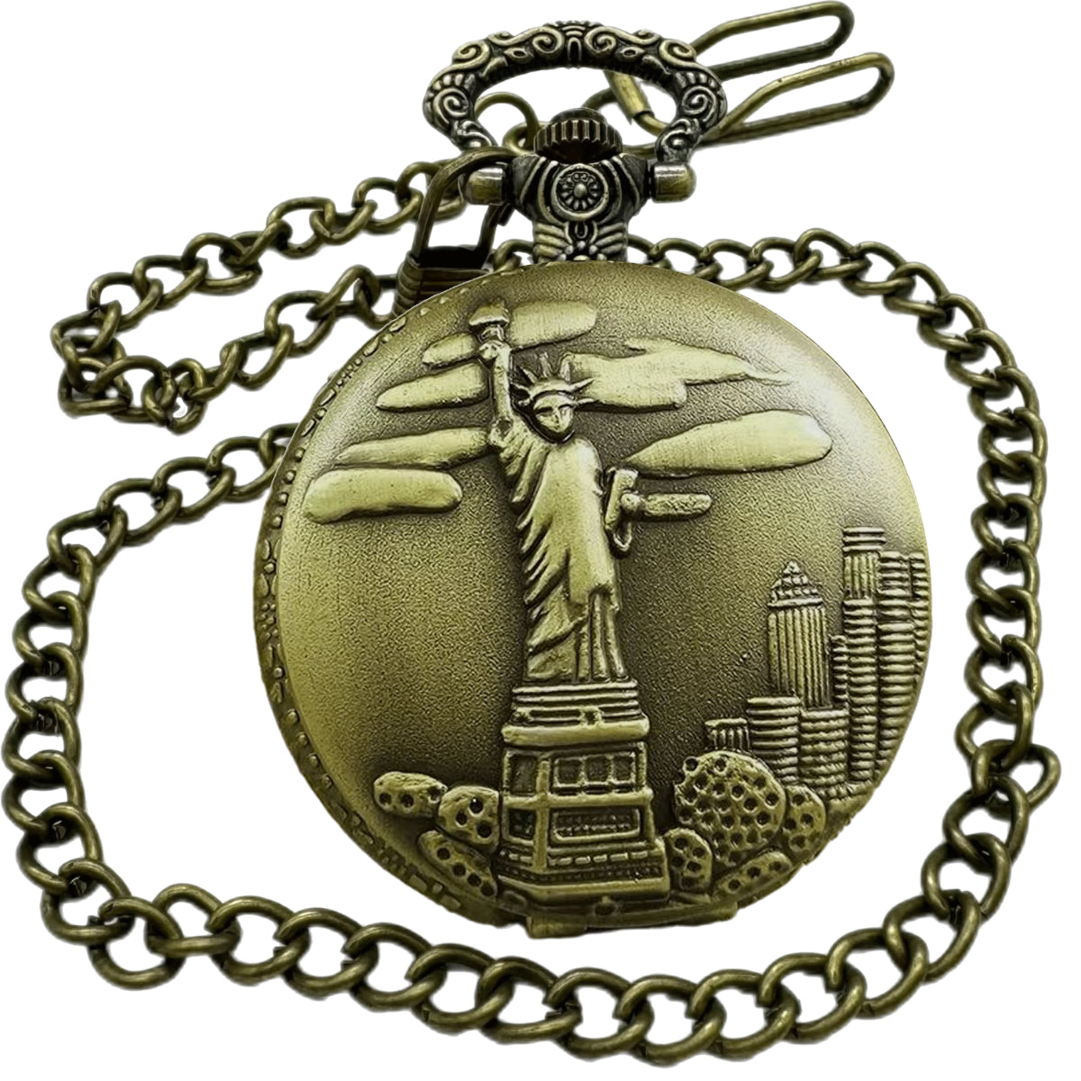 NEW Invicta‎ Vintage Americana Pocket Watch - 47mm, Bronze #0826 Invicta Vintage Monarch Pocket Watch - 47mm. Bronze (49005  main image 4