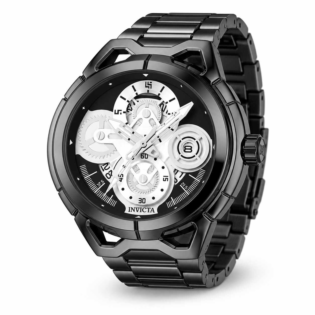 Invicta S1 Rally Syncor Men's Watch - 44mm, Black (79006)