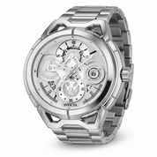 Invicta S1 Rally Syncor Men's Watch - 44mm, Silver (79011)