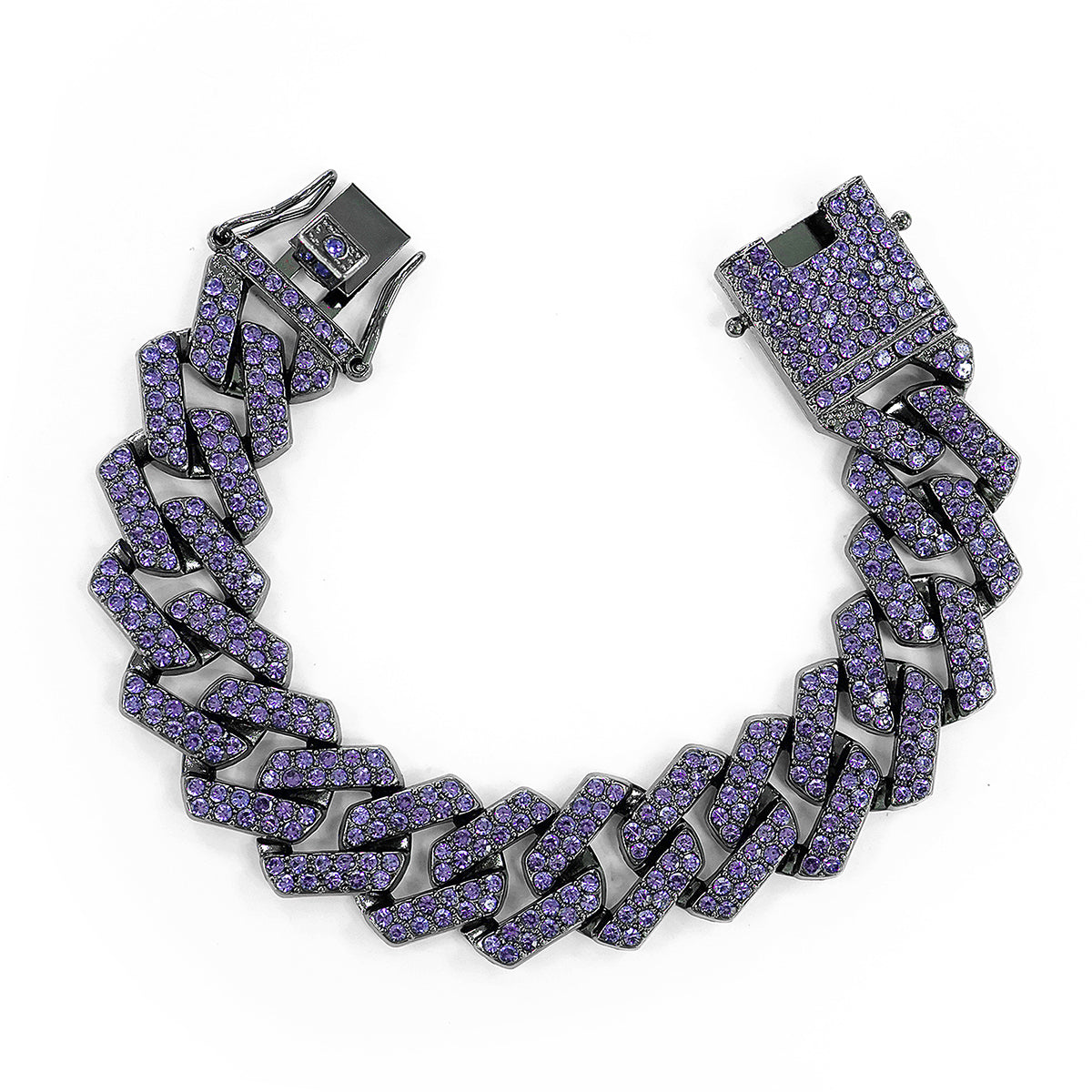 Invicta Elements Men's XL Drip Chain Bracelet, Purple Rain (80913)