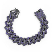 Invicta Elements Men's XL Drip Chain Bracelet, Purple Rain (80913)