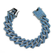 Invicta Elements Men's XL Drip Chain Bracelet, Blue Glacier (80915)