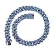 Invicta Elements Men's XL Drip Chain Necklace, Blue Glacier (80925)
