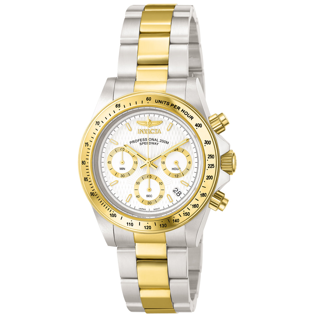 Invicta Speedway Torvane Men's Watch - 39.5mm, Steel, Gold (9212)