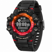 Activa X Invicta Digital Essentials Digital Unisex Watch - 50mm, Black (ACW8050MC-015)