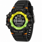 Activa X Invicta Digital Essentials Digital Unisex Watch - 50mm, Black (ACW8050MC-016)
