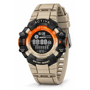 Activa X Invicta Digital Essentials Digital Unisex Watch - 50mm, Khaki (ACW8050MC-020)