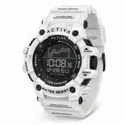 Activa Summit X Invicta Unisex Digital  Watch - 50mm. White (ACW8082-024)