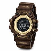 Activa X Invicta DIGITAL ESSENTIALS - Digital Men's, Women's Watch - 50mm, Brown (ACW8082-034)