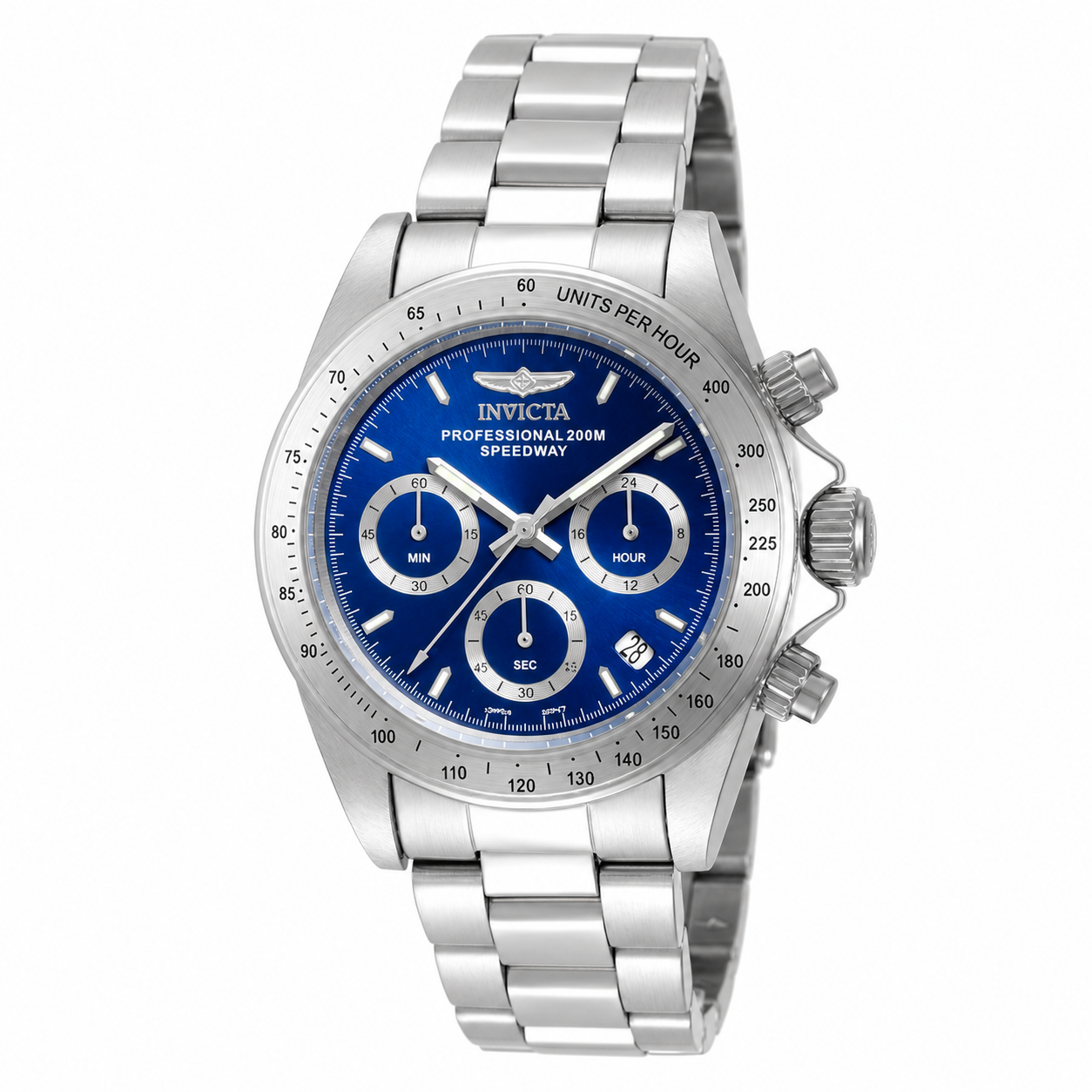 Open Box Invicta Speedway Torvane Men's Blue Watch - 39.5mm - (AIC-14382)