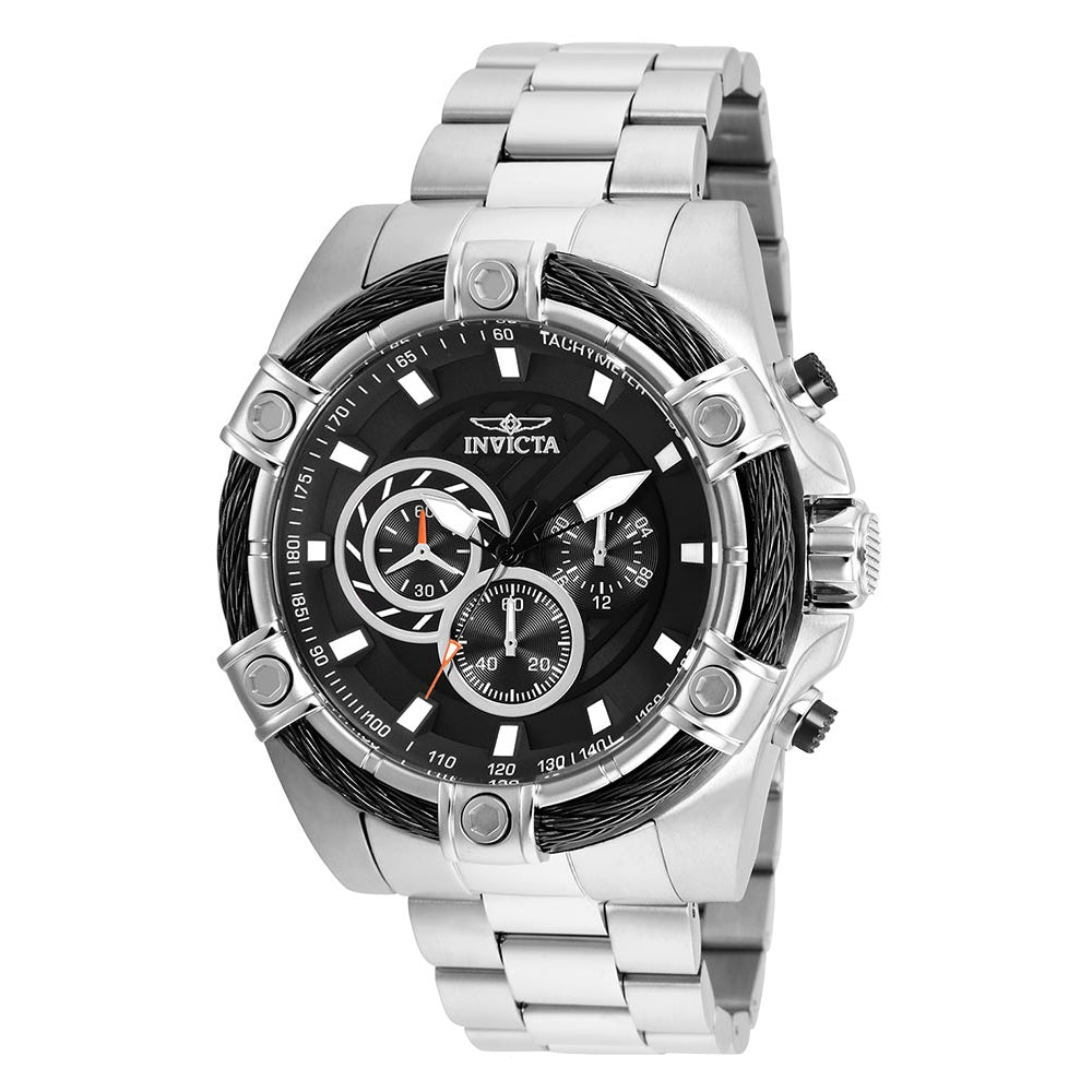 Open Box Invicta Bolt Ace Men's Watch - 52mm. Steel (AIC-25512)