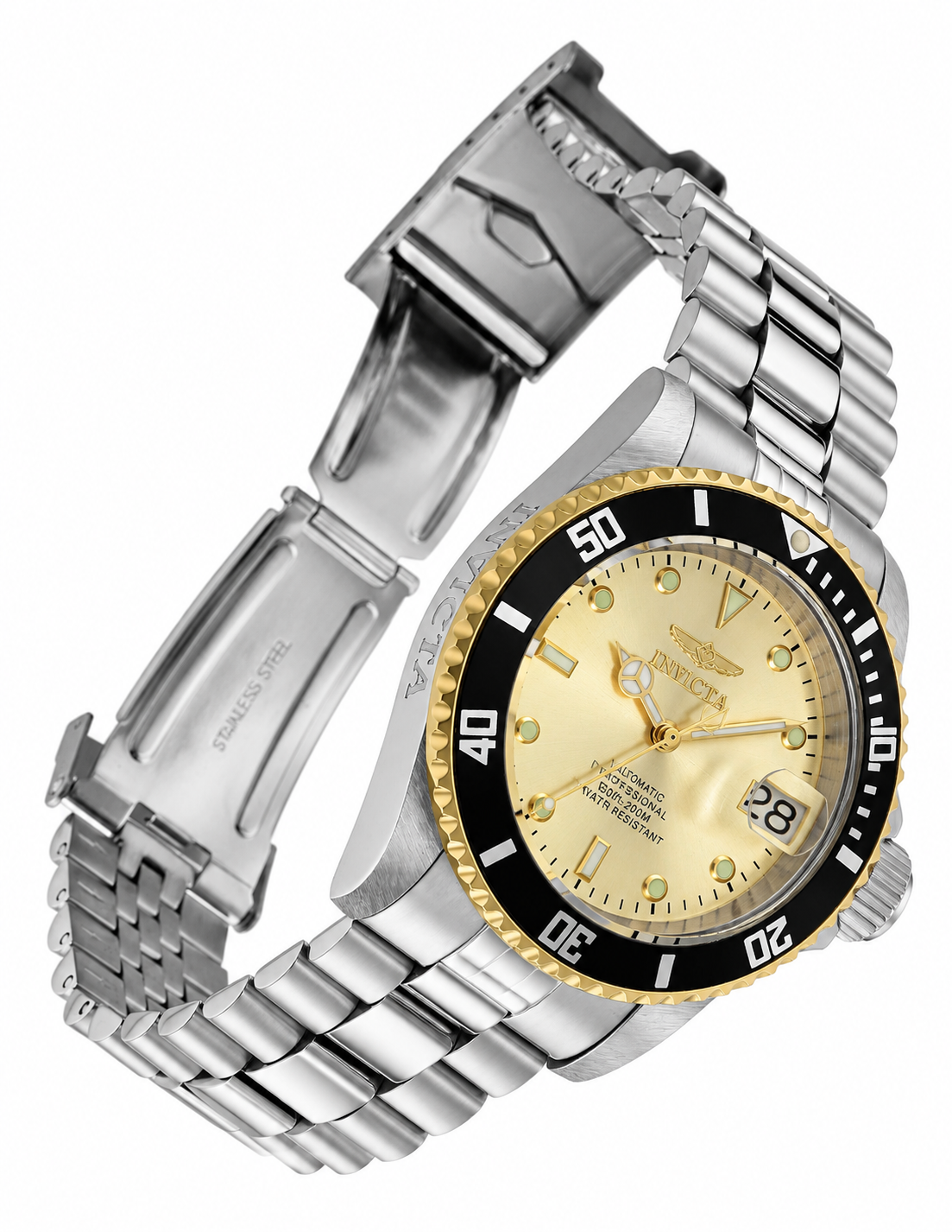 Invicta Pro Diver Aurivel Automatic Men's Watch - 40mm. Steel (49317)