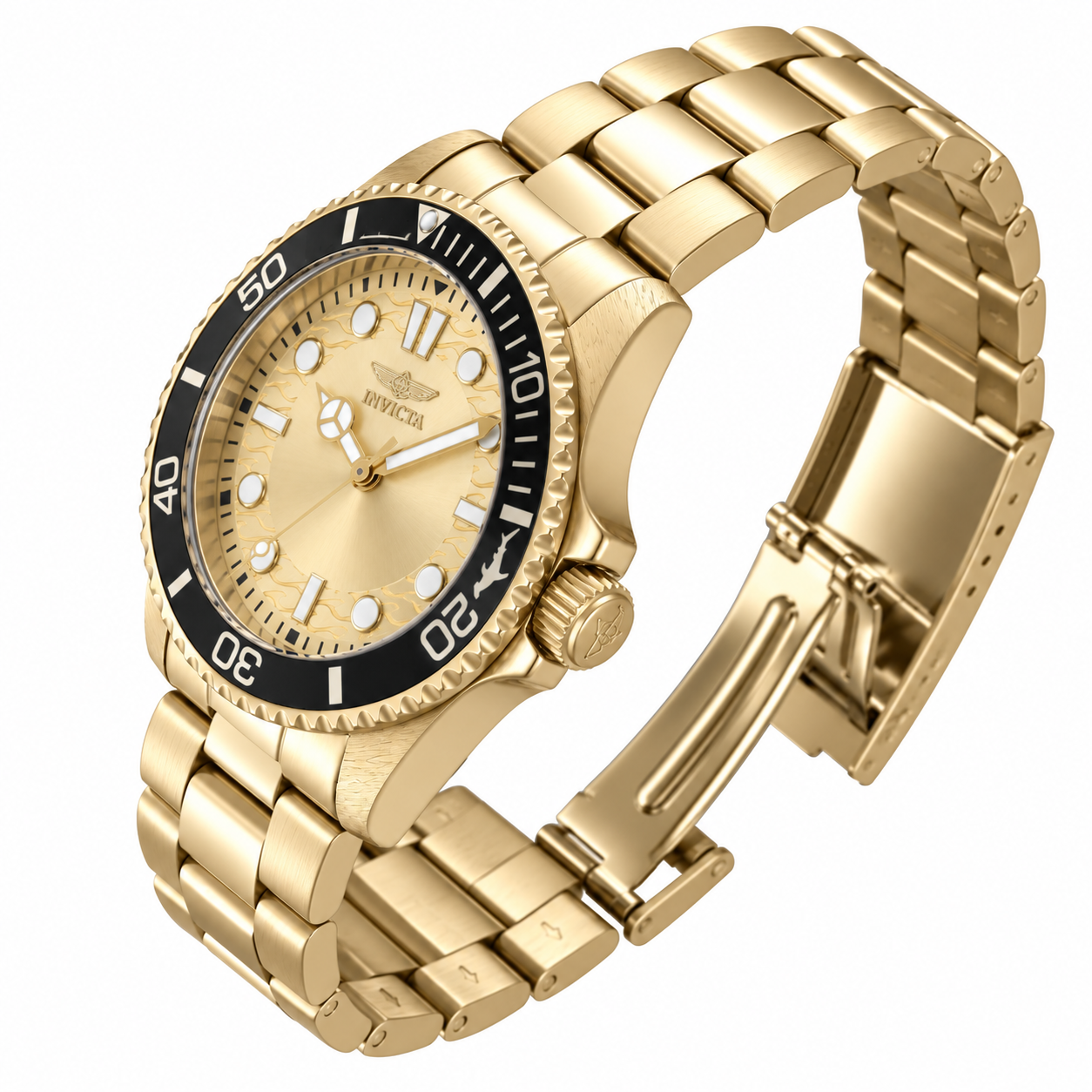 Invicta Pro Diver Crestcore Men's Watch - 43mm. Gold (49700)