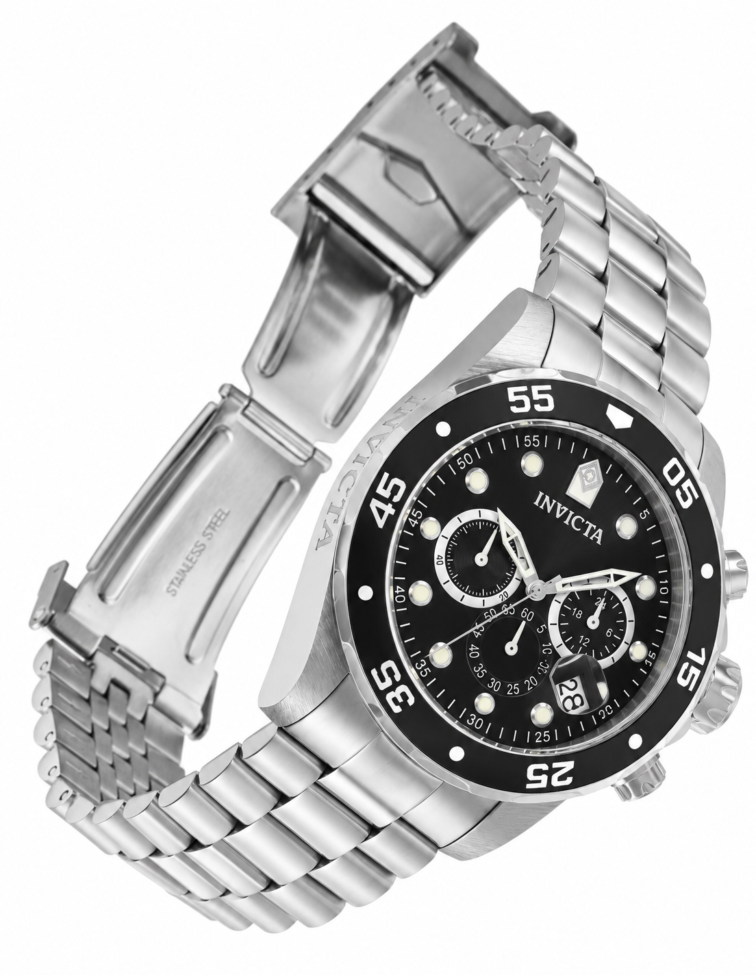 Invicta Pro Diver SCUBA Men's Watch - 48mm. Steel (0069)