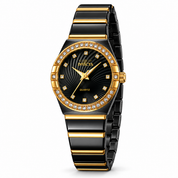 Invicta Angel Women's Watch - 27.8mm, Black, Gold (70267)