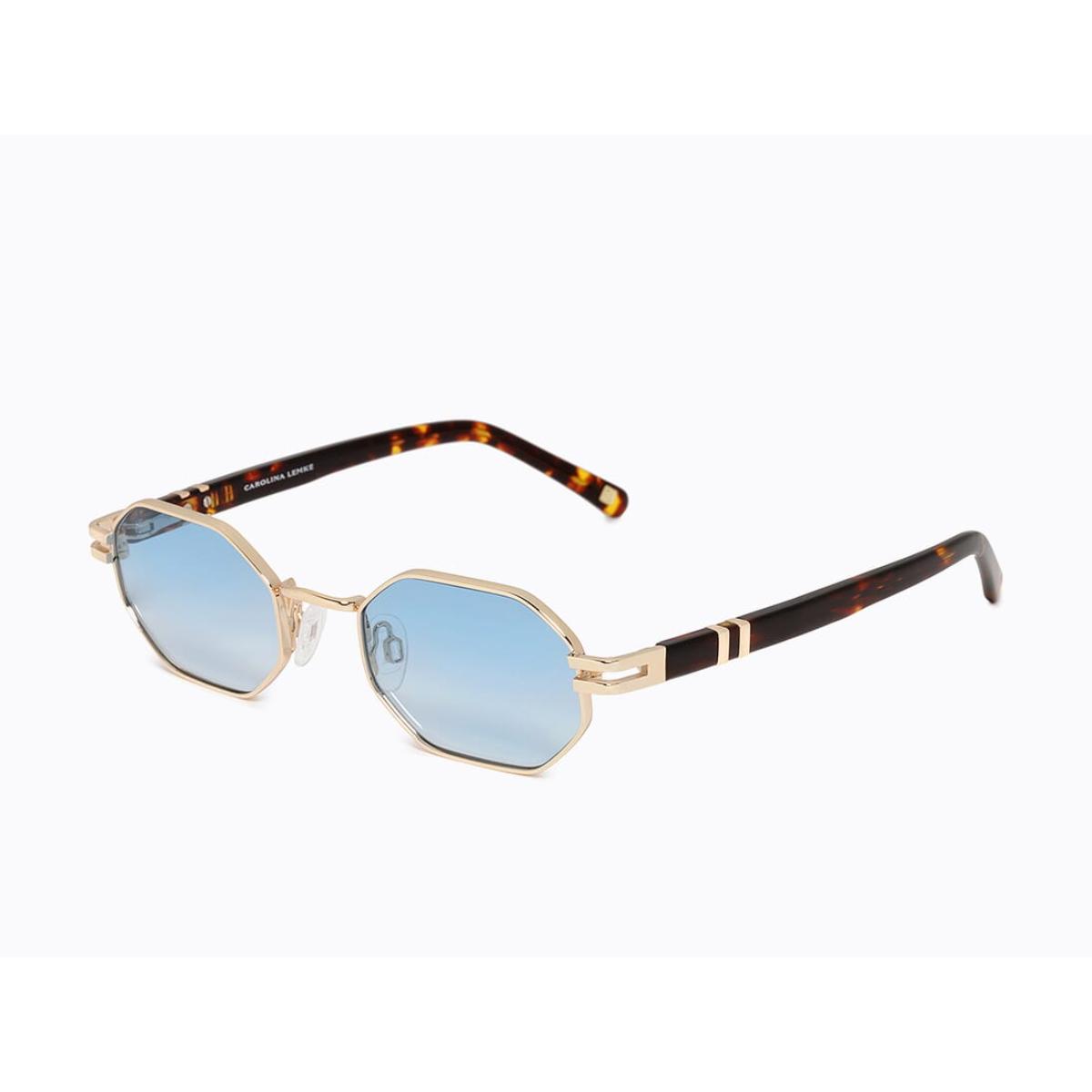 Invicta Berlin Eyewear X CL - Mar, Shiny Light Gold + Free Luxury Premium Case(CL3477-03)