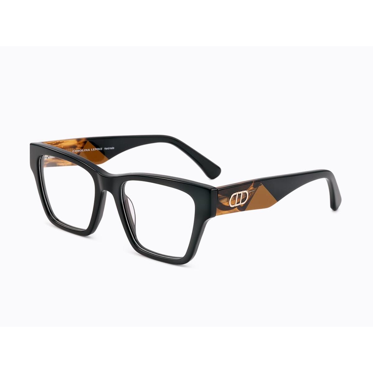 Invicta Berlin Eyewear X CL - Amanda, Shiny Black + Free Luxury Premium Case(CL4448-01)