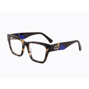 Invicta Berlin Eyewear X CL - Amanda, Demi Brown Beige Blue + Free Luxury Premium Case(CL4448-02)