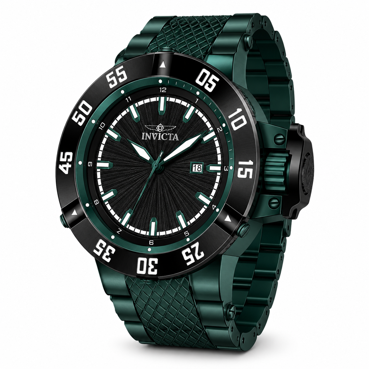 Invicta Subaqua Noma III Men's Watch - 50mm, Green (50793)