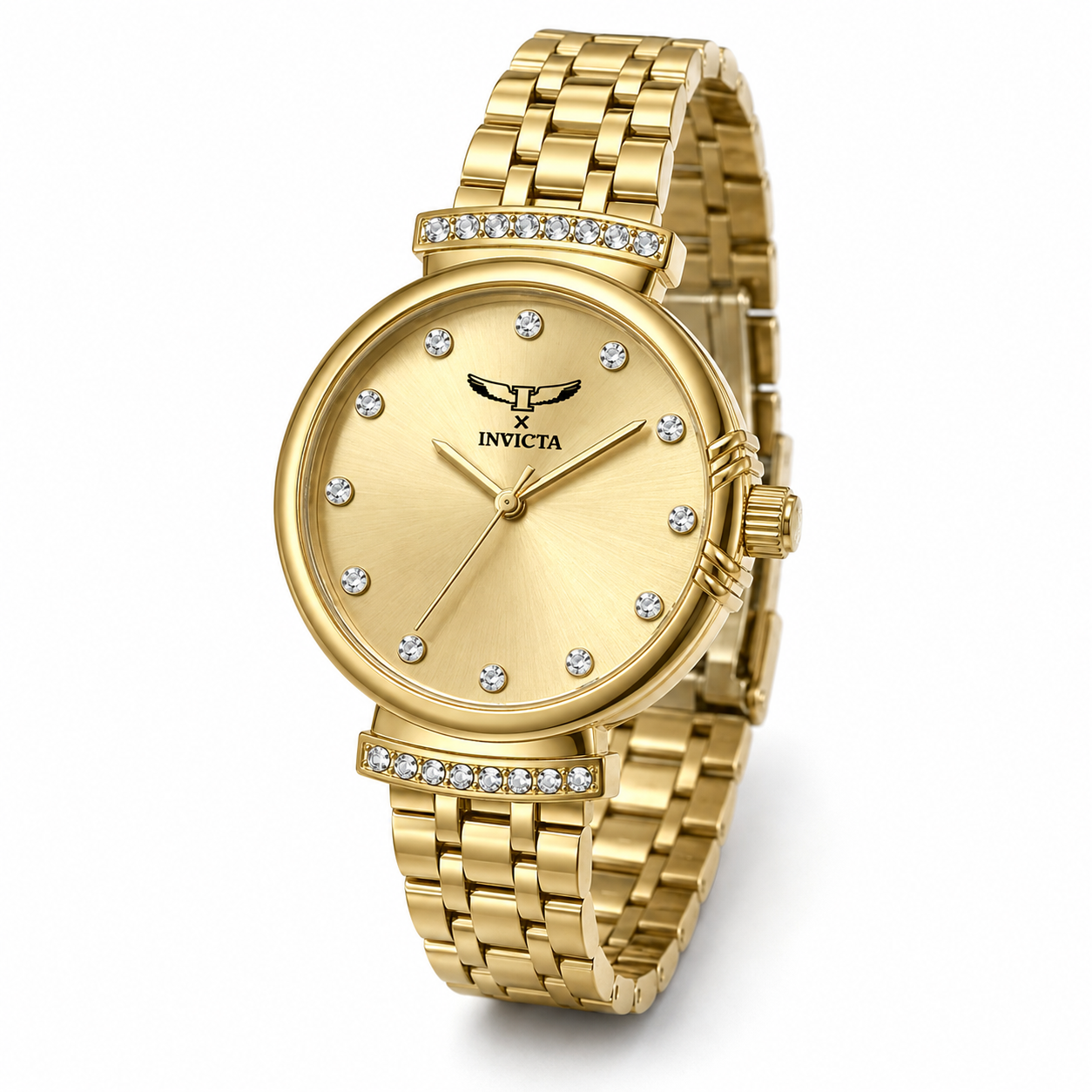 Invicta Angel Tessia Women's Watch - 34mm, Gold (69953)