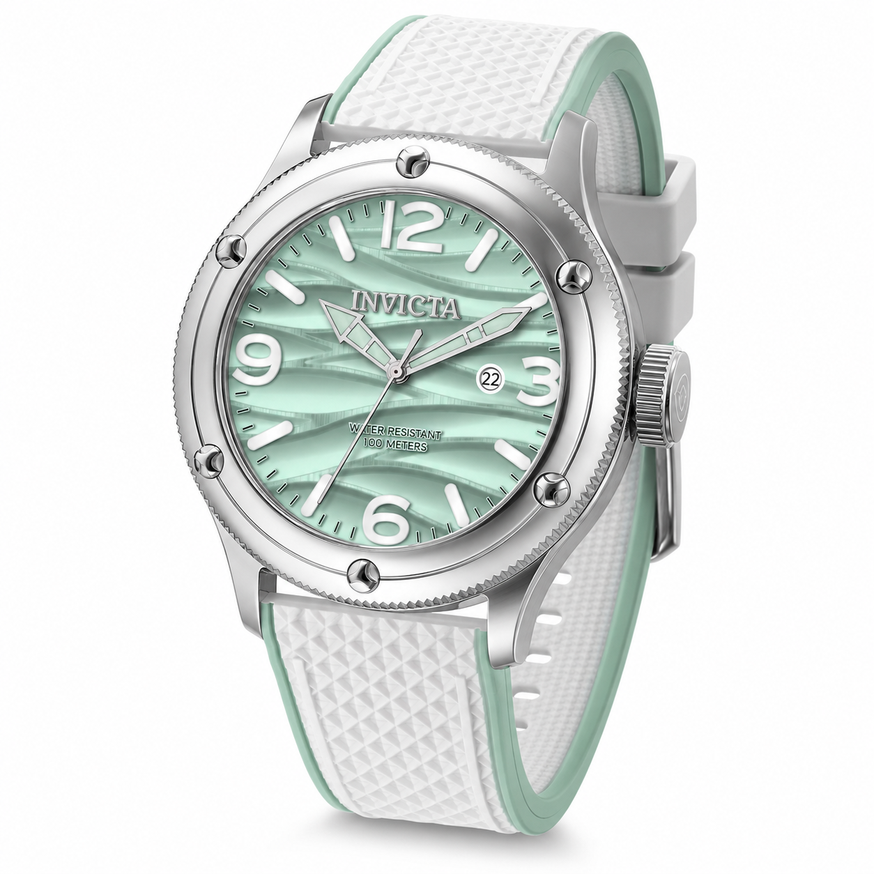 Invicta Women’s Silver Bracelet Watch with Seafoam Dial Invicta Pro Diver Quartz Men main image 4