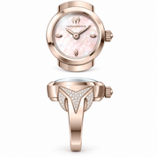 TechnoMarine Tempo Anello Ring Women's Watch w/ Mother of Pearl Dial - 18mm (TM-8926007)